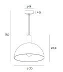 MAXLIGHT P0473 LAMPA WISZĄCA LUISANT MAXLIGHT P0473 LAMPA WISZĄCA LUISANT