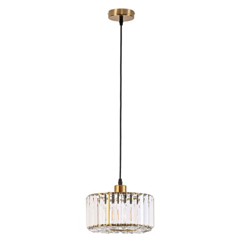 Okrągła lampa wisząca Vetro Złota1xE27 Okrągła lampa wisząca Vetro Złota1xE27