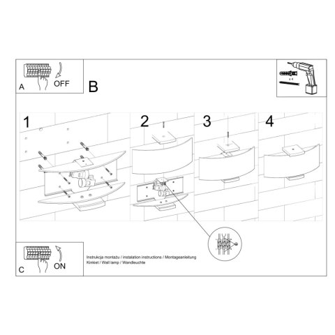 Kinkiet EMILIO Kinkiet EMILIO