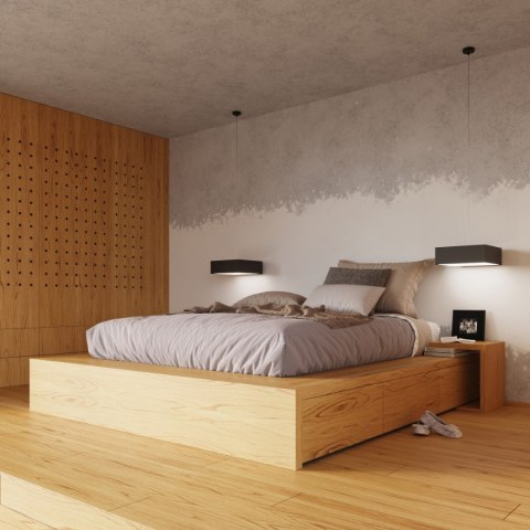 Plafon HORUS 25 czarny Plafon HORUS 25 czarny