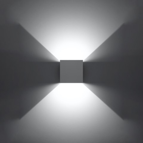 Kinkiet LUCA biały LED IP54