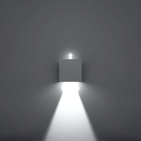 Kinkiet LUCA biały LED IP54