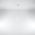 Lampa wisząca DIEGO 1 biała