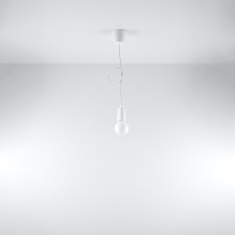 Lampa wisząca DIEGO 1 biała