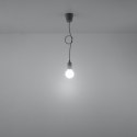 Lampa wisząca DIEGO 1 szara