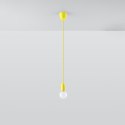 Lampa wisząca DIEGO 1 żółta