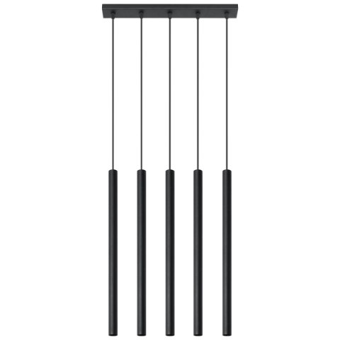 Lampa wisząca PASTELO 5 czarna
