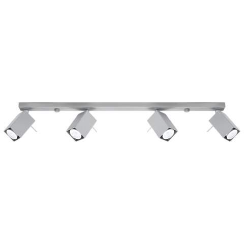 Plafon MERIDA 4L szary