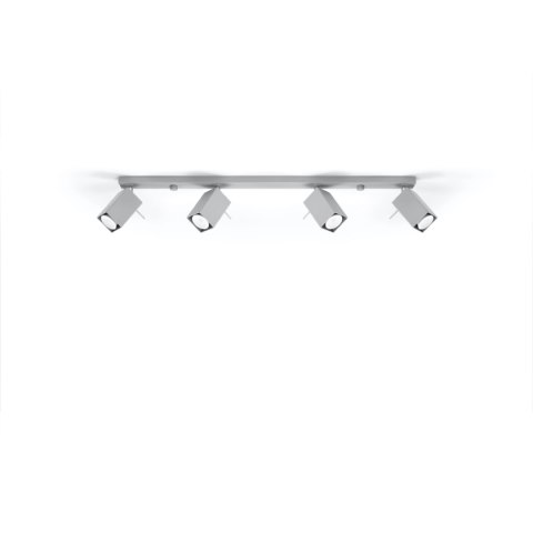 Plafon MERIDA 4L szary