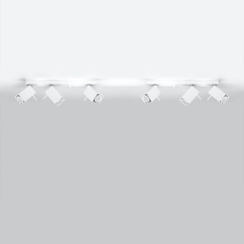 Plafon MERIDA 6L biały