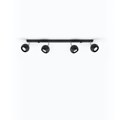 Plafon OCULARE 4L czarny