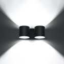 Kinkiet ORBIS 2 czarny