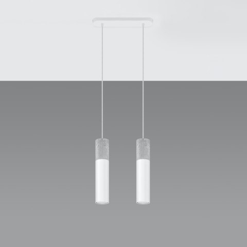 Lampa wisząca BORGIO 2 biały