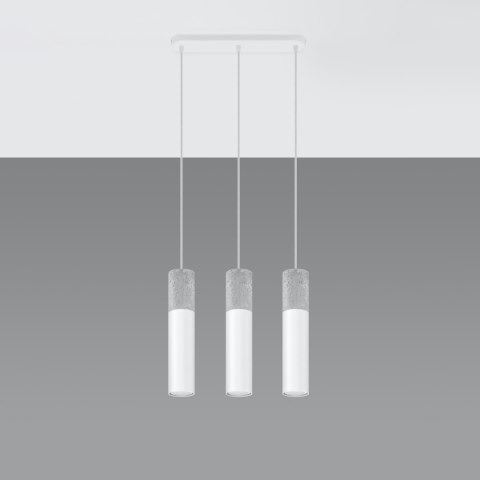 Lampa wisząca BORGIO 3L biały