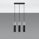 Lampa wisząca BORGIO 3L czarny