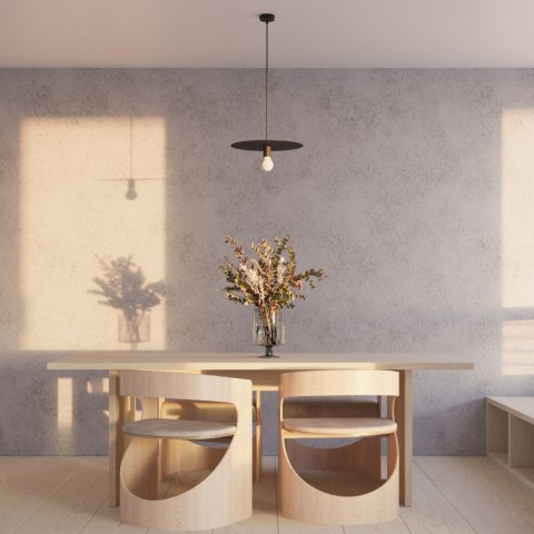 Lampa wisząca FLAVIO czarna