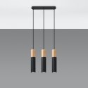 Lampa wisząca PABLO 3L czarna