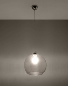 Lampa wisząca BALL transparentny