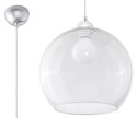 Lampa wisząca BALL transparentny