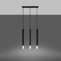 Lampa wisząca WEZYR 3 czarna