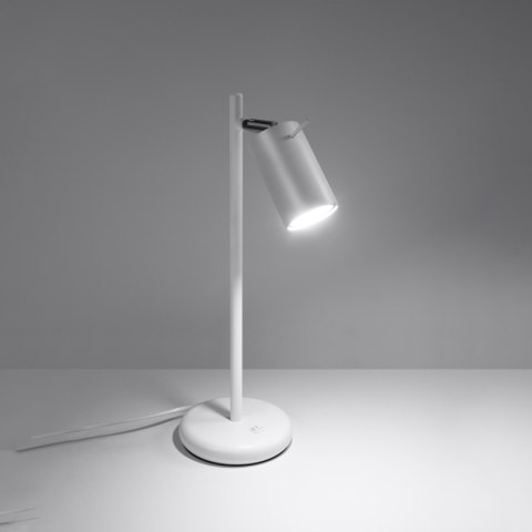 Lampa biurkowa RING biała Lampa biurkowa RING biała
