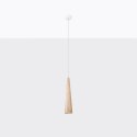 Lampa wisząca SULA 1 naturalne drewno