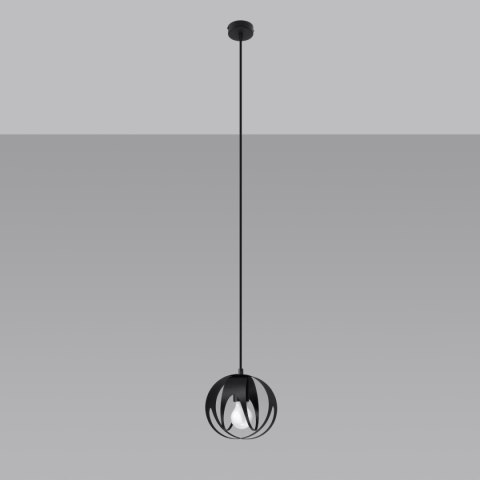 Lampa wisząca TULOS 1 czarna