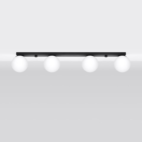 Plafon YOLI 4 czarny