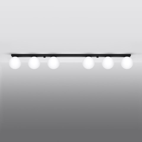 Plafon YOLI 6 czarny