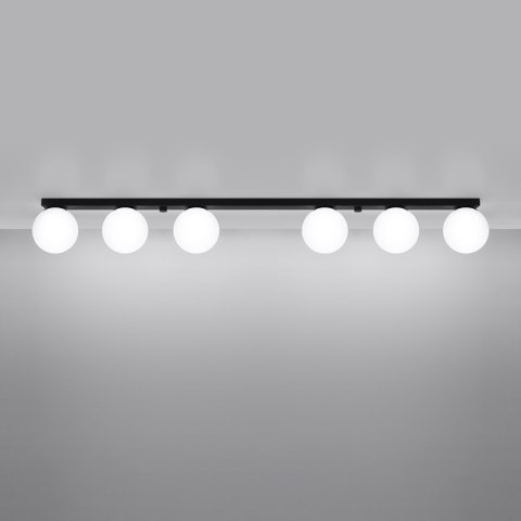 Plafon YOLI 6 czarny