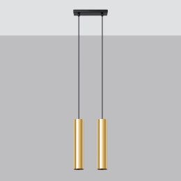 Lampa Wisząca LAGOS 2 złoty połysk