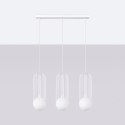 Lampa wisząca BRINA 3L biała