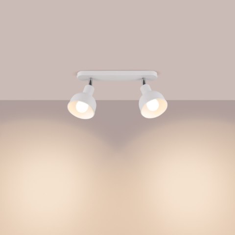 Plafon ELBA 2 biały