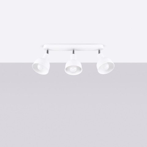 Plafon ELBA 3 biały