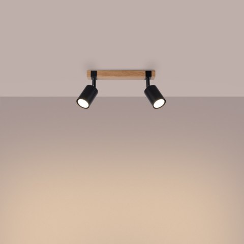 Plafon FAGER 2 czarny