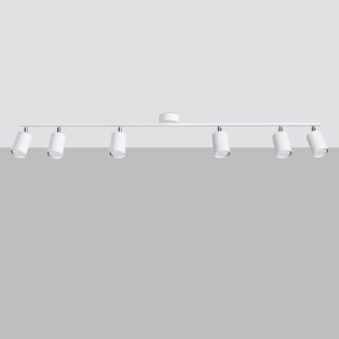 Plafon LEMMI 6L biały