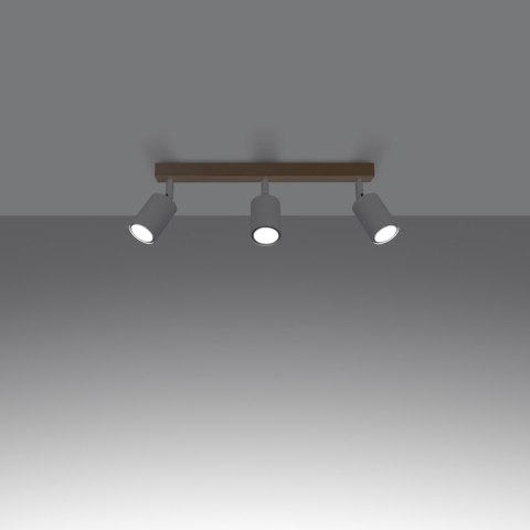 Plafon VERDO 3L biały