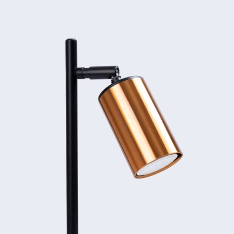 Lampa biurkowa WINX czarny/miedź Lampa biurkowa WINX czarny/miedź