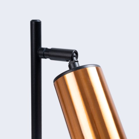 Lampa biurkowa WINX czarny/miedź Lampa biurkowa WINX czarny/miedź