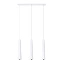 Lampa wisząca PRYSM 3L biała