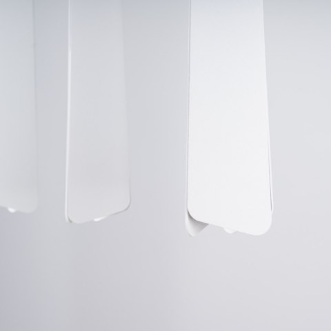 Lampa wisząca PRYSM 3L biała