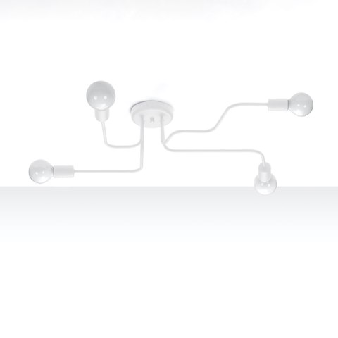 Żyrandol VECTOR 4 biały