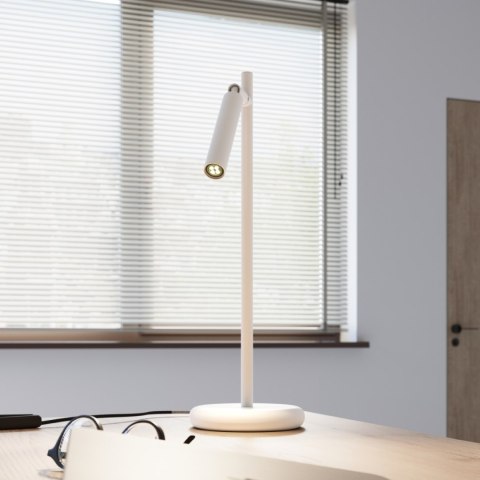 Lampa biurkowa PASTELO biała Lampa biurkowa PASTELO biała