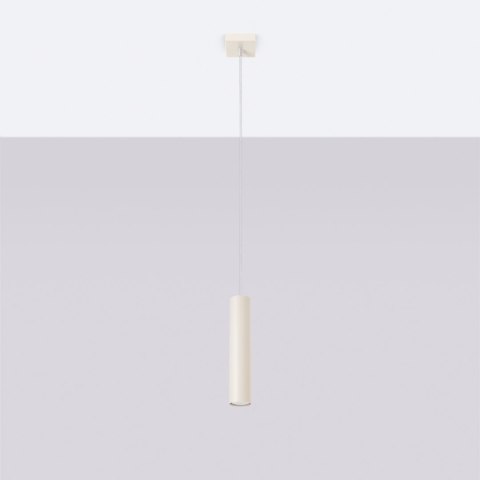 Lampa wisząca LAGOS 1 beżowa