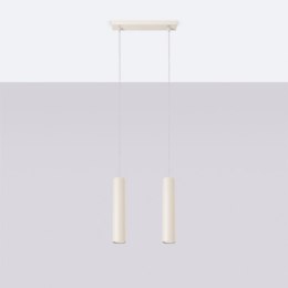 Lampa wisząca LAGOS 2 beżowa