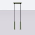 Lampa wisząca LAGOS 2 zielona oliwka