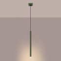 Lampa wisząca PASTELO 1 zielona oliwka