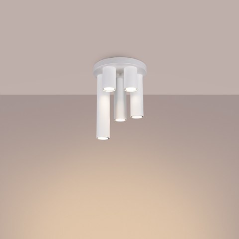 Plafon LAGOS 5P biały