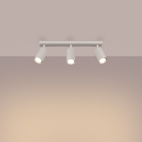 Plafon RING 3L beżowy