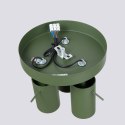 Plafon RING 3P zielony oliwkowy